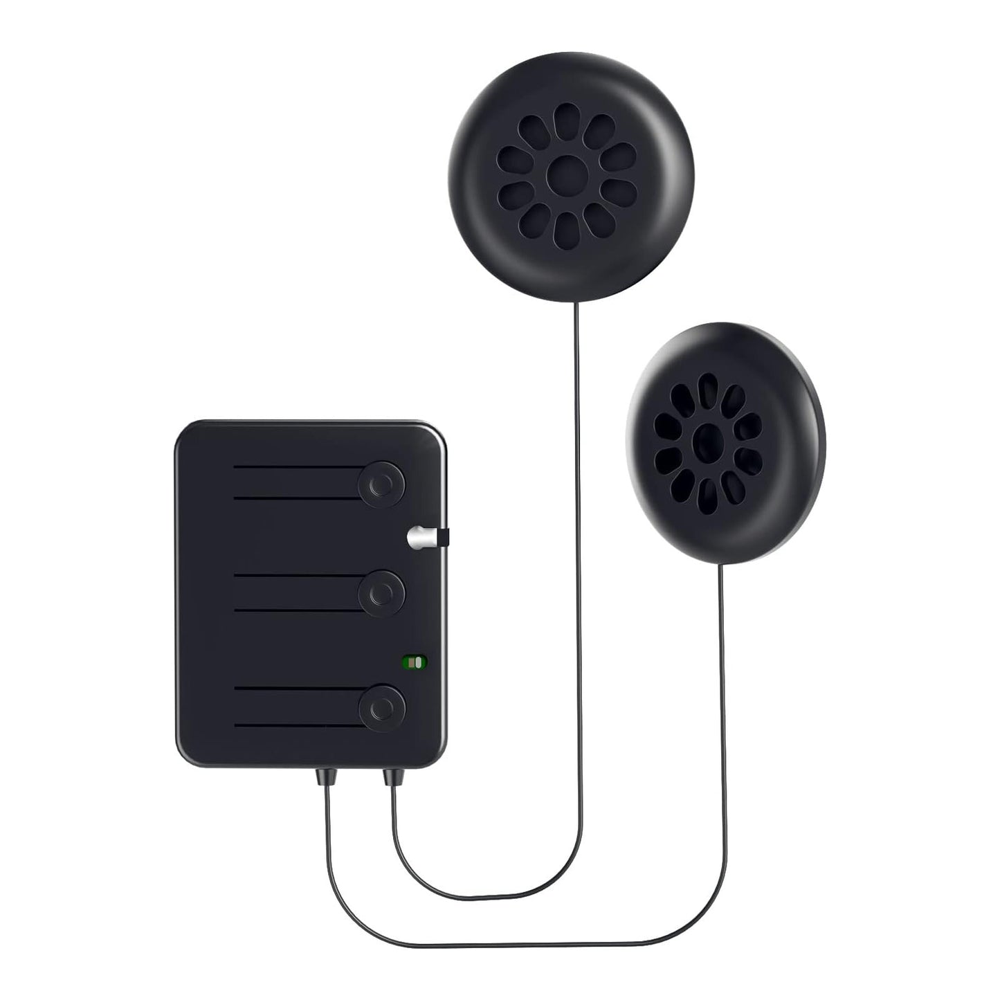 MUSICOZY White Noise Bluetooth 5.4 Module & Speakers for Sleep Headphones Eye Mask with Charging Cable, 14hrs Playtime