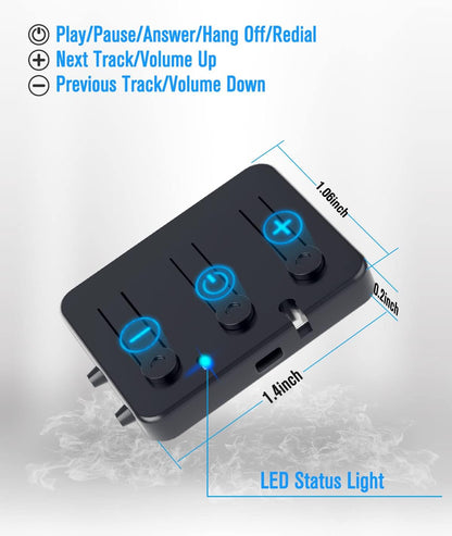 MUSICOZY Bluetooth 5.4 Module & Speakers for Sleep Headphones Eye Mask & Bluetooth Headband with Charging Cable