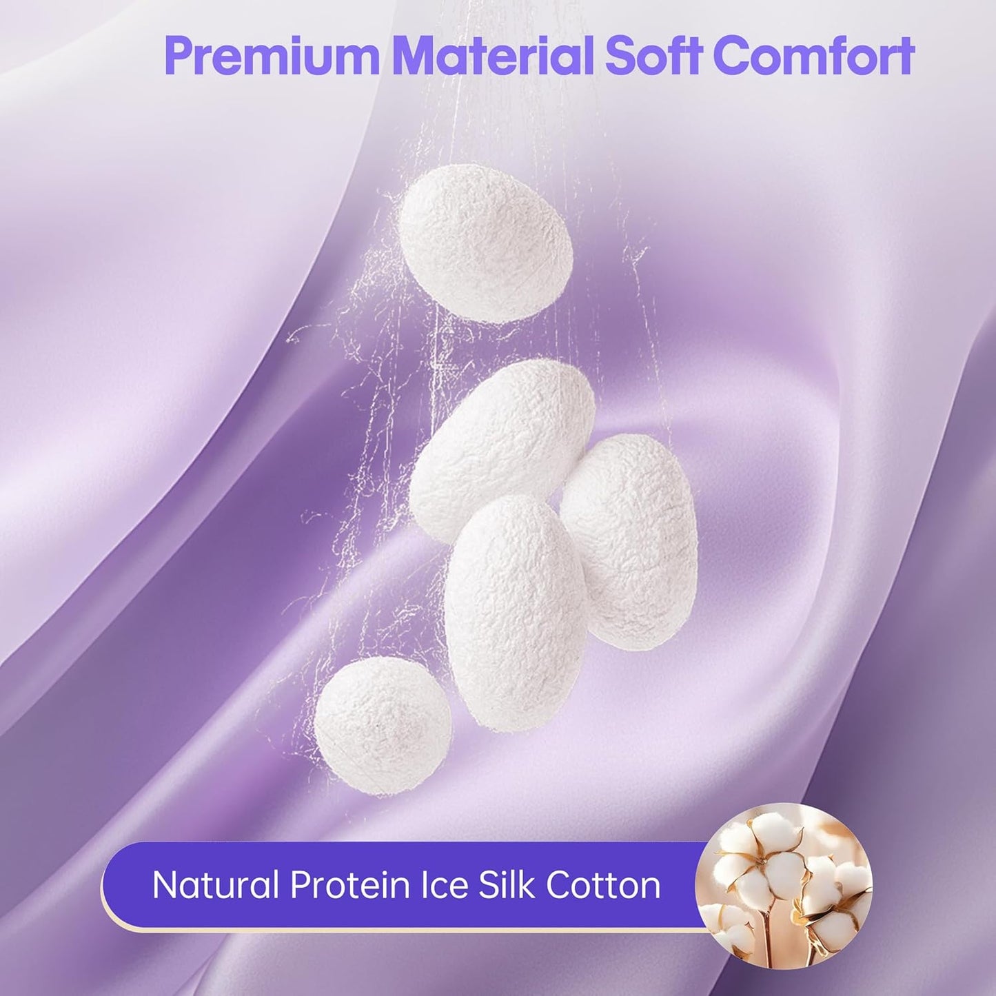 MUSICOZY Ice Silk Sleep Headphones with Bluetooth Mask, Eye Mask for Sleeping in Total Darkness, 5.4 Bluetooth Sleep Mask Sleep Headphones, Soft, Gifts for Men Women (Purple)