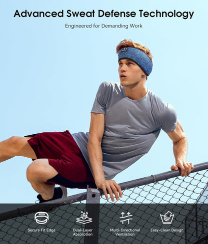 MUSICOZY Sleep Headphones Bluetooth 5.4 Headband, Wireless Earphones Music Sleep Earbuds Sleeping Eye Mask with HD Stereo Speakers for Workout Running Travel Yoga, Ideal Gifts for Women Men